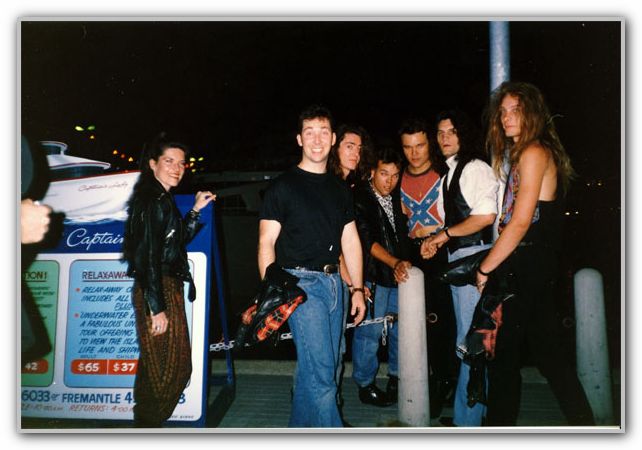 DJ & friends on river cruise circa 1991 2